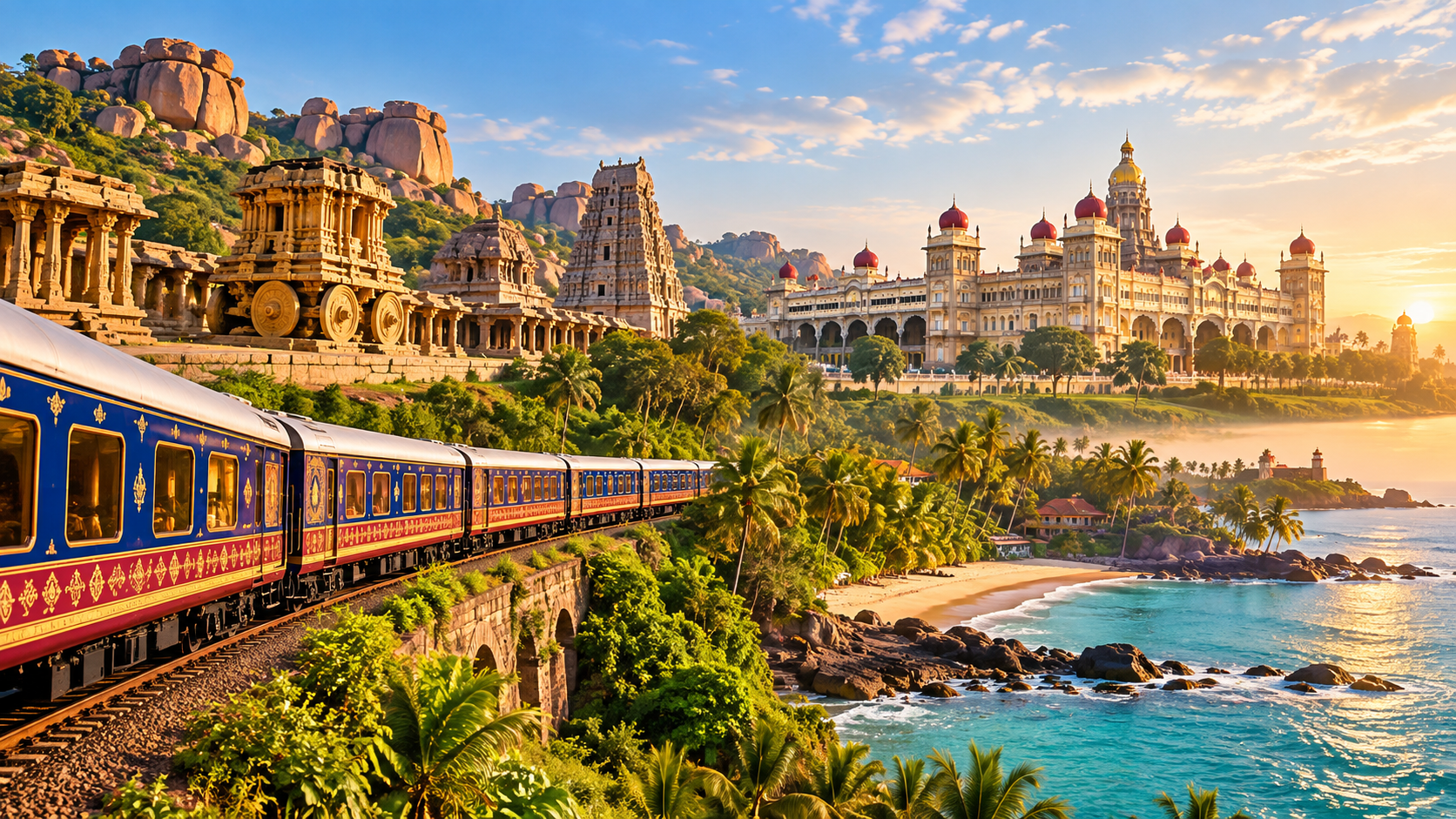 Golden Heritage Train Across India
