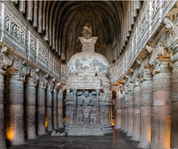 Ajanta Caves by Deccan Odyssey